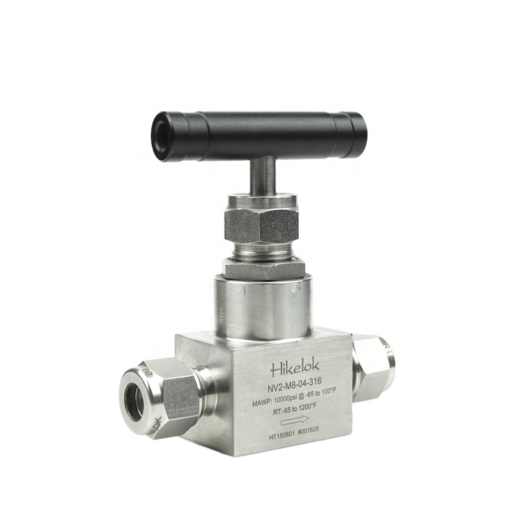 Hikelok 10000 psig 316 трубка из нержавеющей стали NPT разъем игольчатый клапан