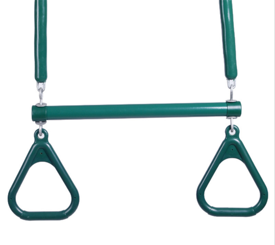 Strong Steel Tube Rings Swing Children Plastic Chain Outsourcing Comfortable Pull Up Ring