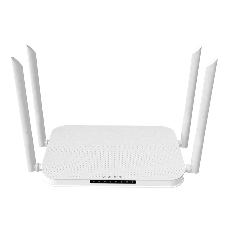 Wifi 6 Modem 4 Port 1 Wan 3 Lan Wireless 2.4GHz 5.8GHz AX1800 Wifi Router