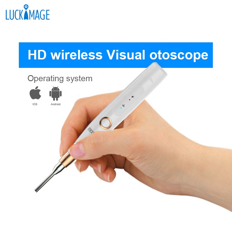 Luckight настраиваемая беспроводная WIFI миллионная otoscope цифровая мини-камера