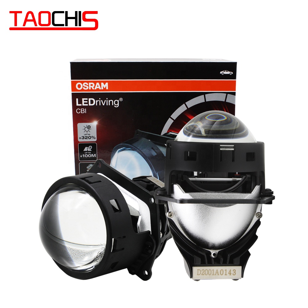 TAOCHIS автомобиля 3,0 дюймов 9-16V фары HID BI светодиодный объектив проектора OSRAM дробилка фары высоких и низких луч Быстрый Яркий светодиодный головной свет