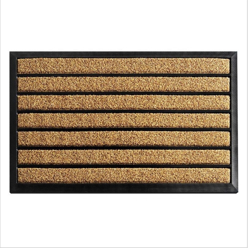 Anti-slip rubber entrance door mat Outdoor and indoor waterproof anti-slip fast moisture-absorbing and dust-proof carpet