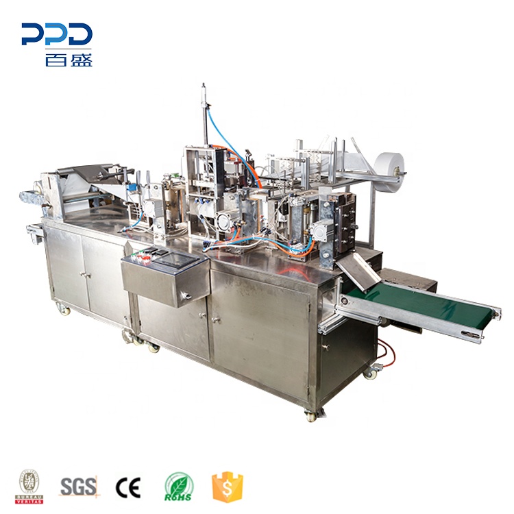 Automatic Wet Wipes Manufacturing Machines Single Wet Wipe Packaging Machine