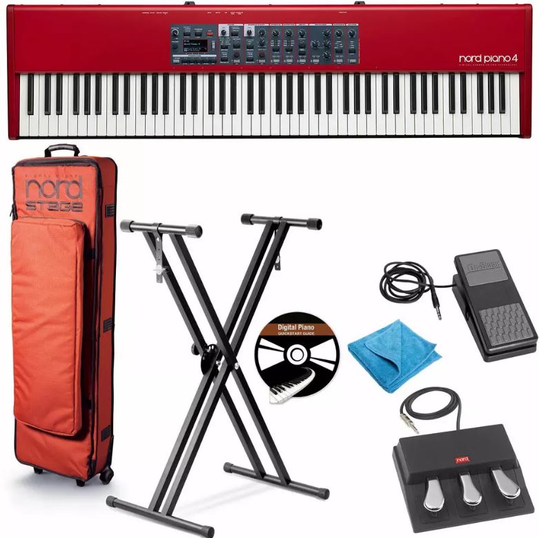 Лучшая новинка, тяжеловатая клавиатура Nord Stage 3 с 88 клавишами