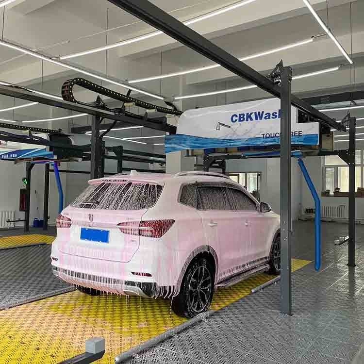 Система бесконтактной мойки Cbk 360, полностью Мобильная тележка, автоматическое оборудование для мойки автомобилей