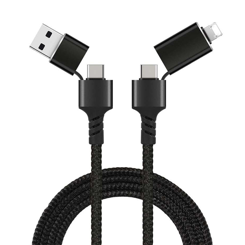 Amazon 6 в 1 взаимный обмен данными между компьютером и периферийными устройствами C кабель адаптер объектива для камер Micro мобильные телефоны с разъемом USB Type-C кабель для зарядного устройства для зарядки и передачи данных кабель OTG функция для iPh