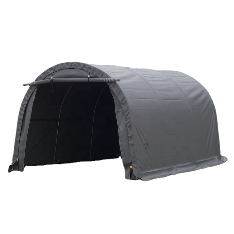 SS-102008R W10'xL20'xH8' round roof car garage tents