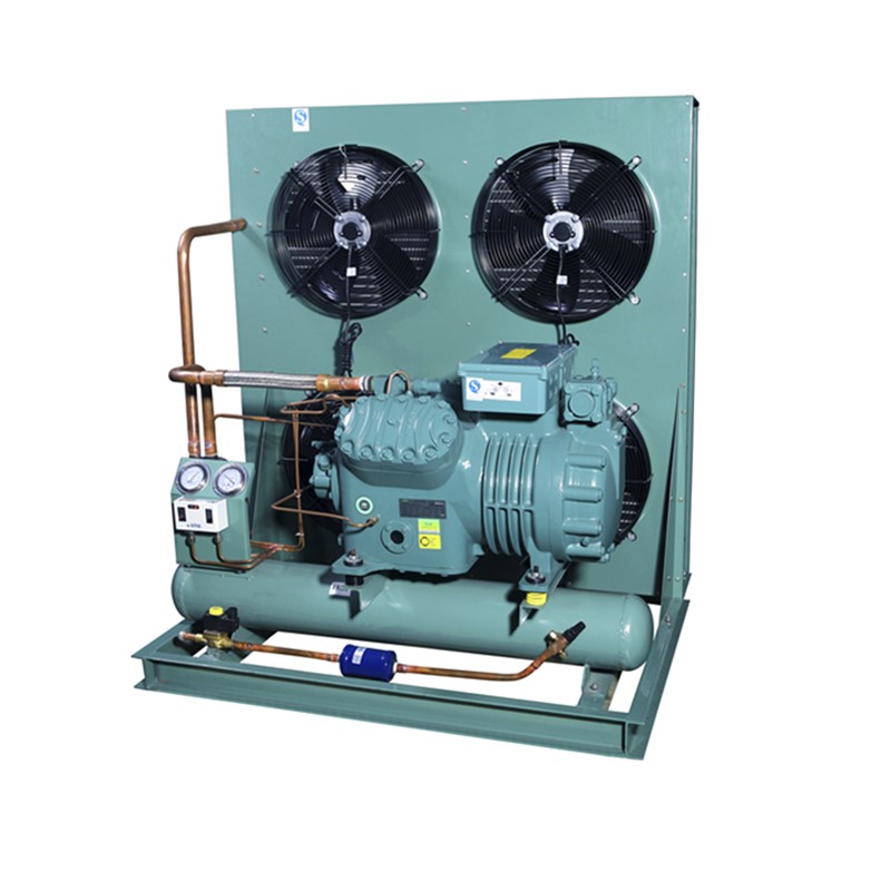 Холодное помещение компрессор bitzer 5HP компрессорно-конденсаторный агрегат R404 380V 50HZ для морозильной камеры