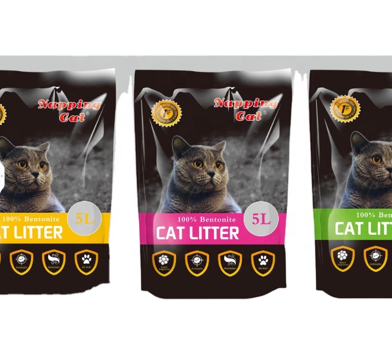 Bulk Cat Litter Wholesale Factory Pure Bentonite Clay Cat Litter