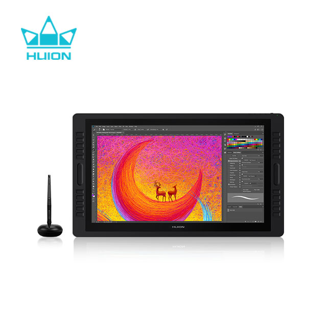Новинка! Графический планшет huion kamvas studio 22, 21,5 дюйма, ЖК-дисплей