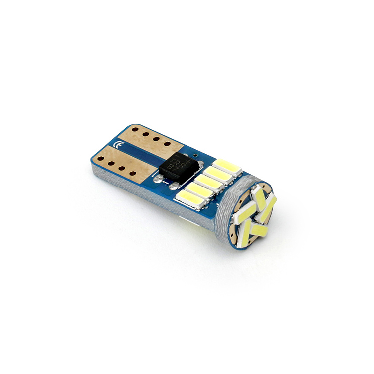 Светодиодный свет T10/W5W/194 T10-4014-15SMD-CANBUS габаритная лампа фонарь освещения номерного знака