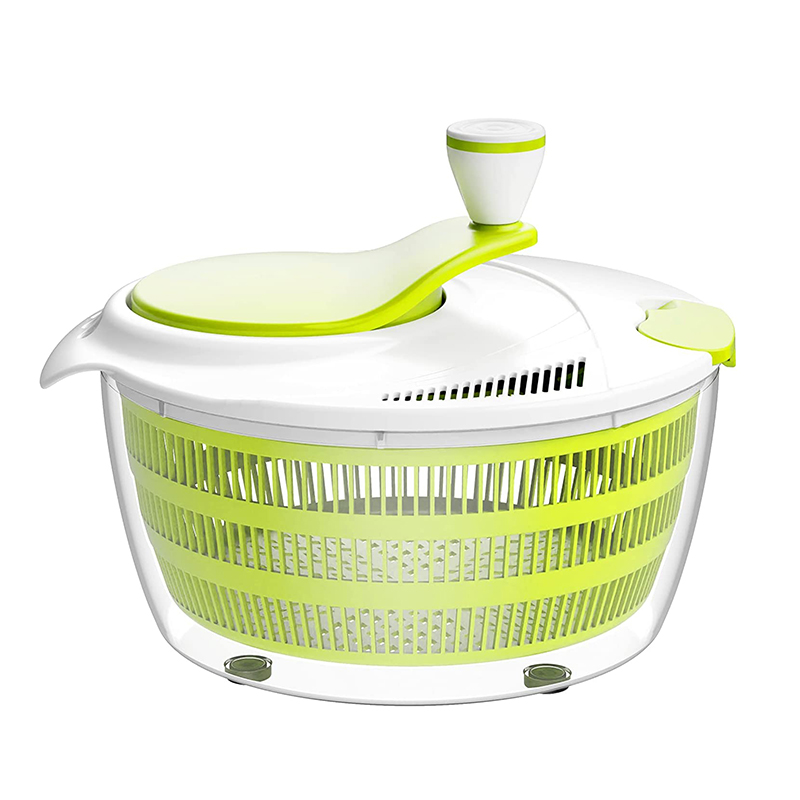 Premium Eco-Friendly Plastic Vegetable and Fruit Salad Spinner Tool