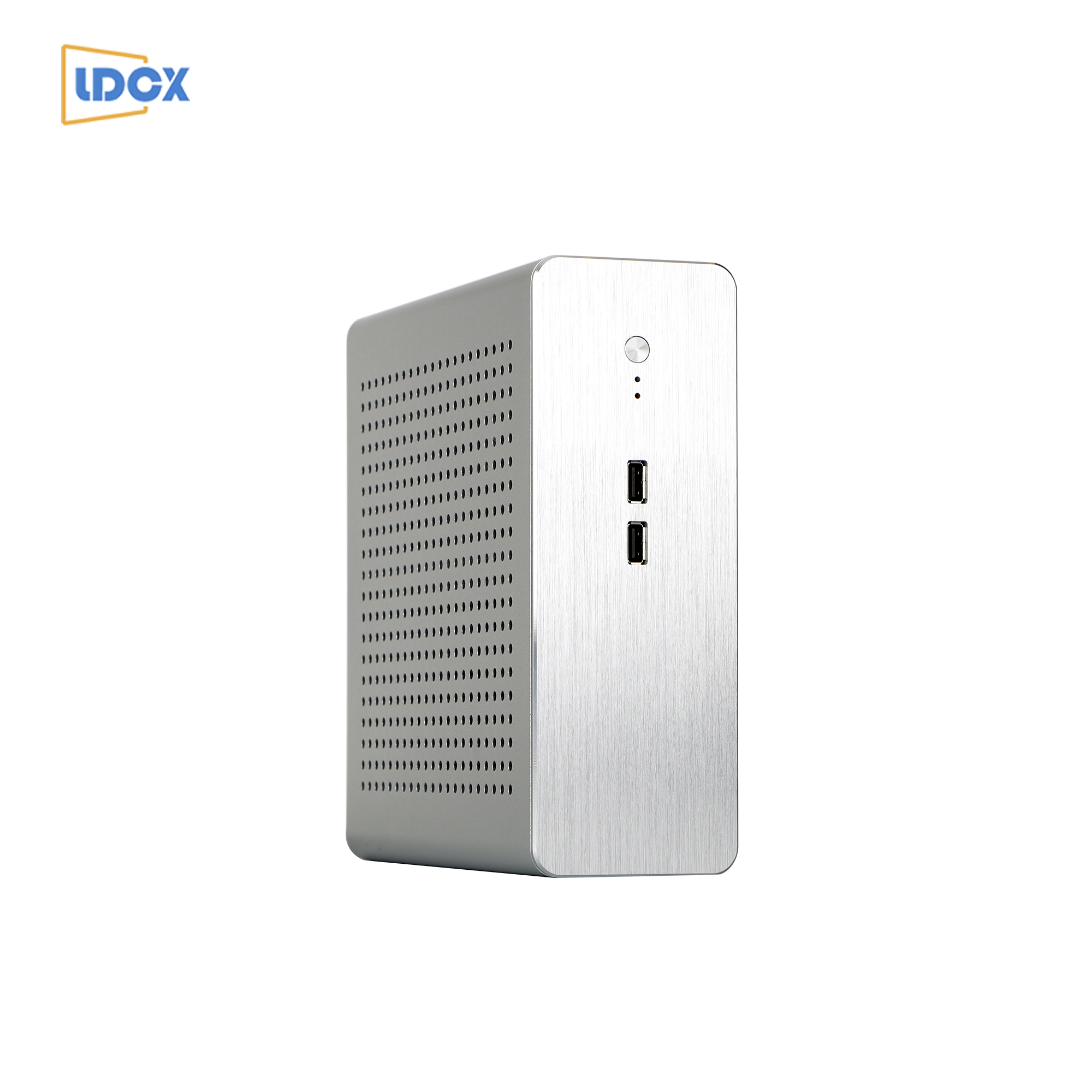 Корпус для ПК LDCX G70S, полностью алюминиевый корпус для ПК ITX