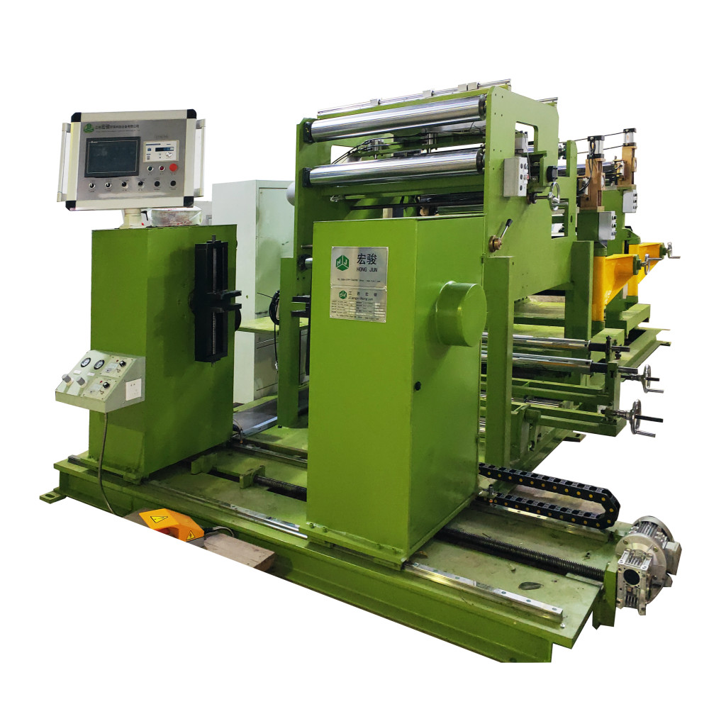BRJ-400-2 Double Servo Motor Driven High Quality Automatic Reactor Foil Winding Machine