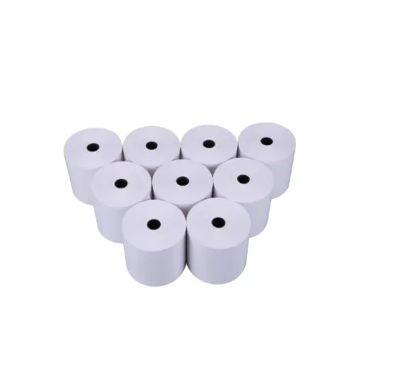 Wholesale china 45-80gsm thermal ticketing paper roll 80x60 thermal paper for photo