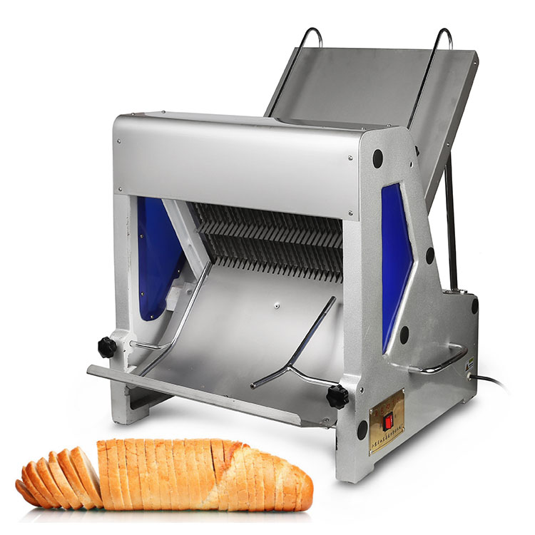 Trusted Manufacturer Stainless Steel Blade Commercial Hamburger Shop Electric Bread Slicer