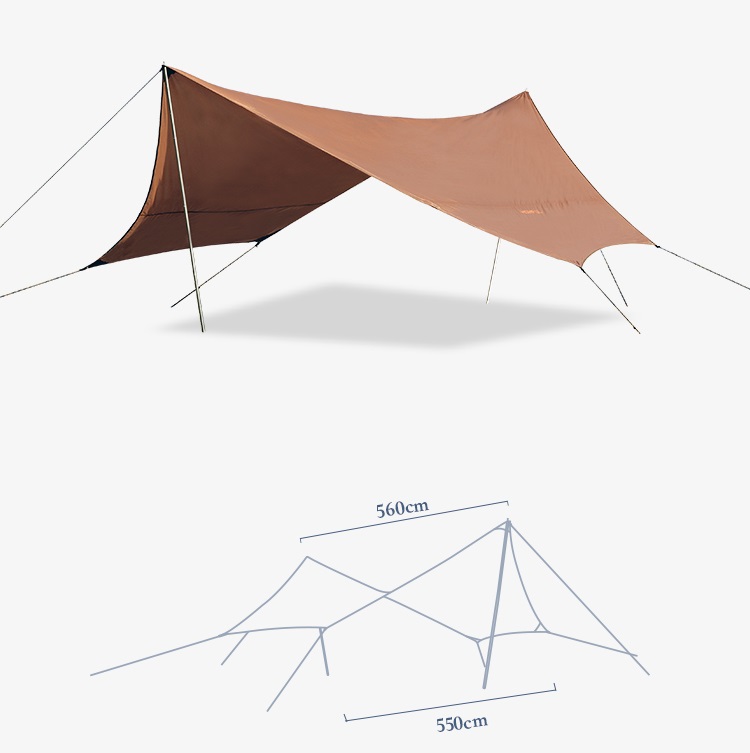 New Design Sun Shelter Canopy Event Tent Tarpaulin Roll PVC Waterproof Customized Sea Steel Outdoor Fabric Air Rod