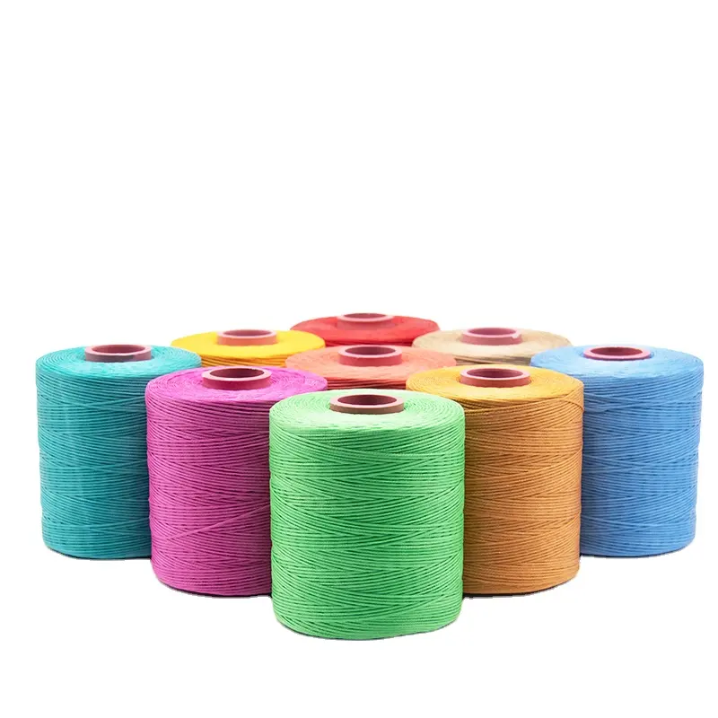 Braid Waxed polyester Nylon WAXED Thread for Sewing woman shoes Waxed thread