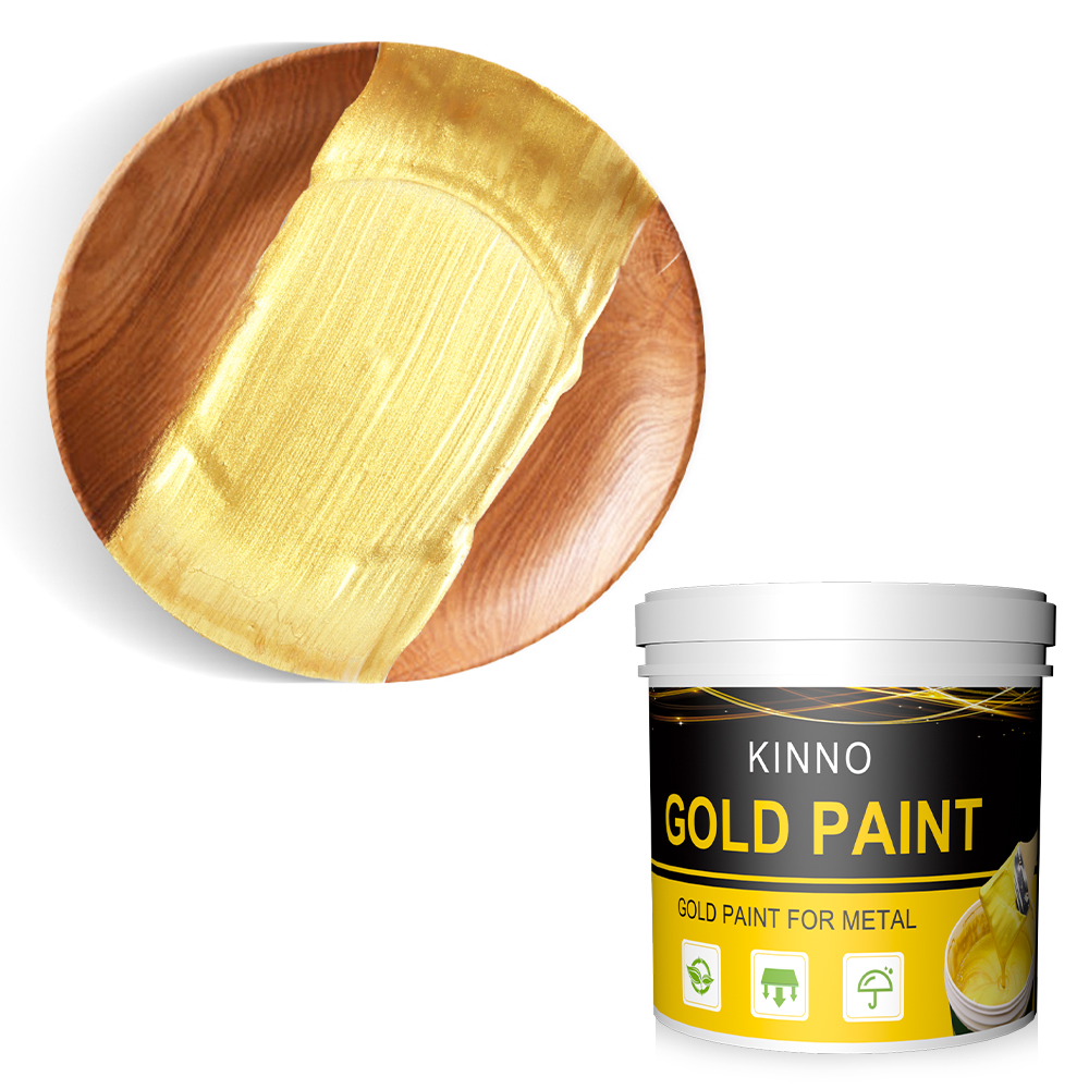 #306 Kinno, оптовая продажа, золотой порошок краски для металла, Золотая краска для домашней мебели, покрытие для стен, украшение