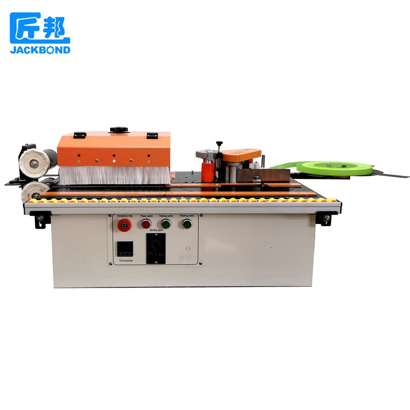 Arc straight PVC trimming wood board polishing woodworking edge banding machine