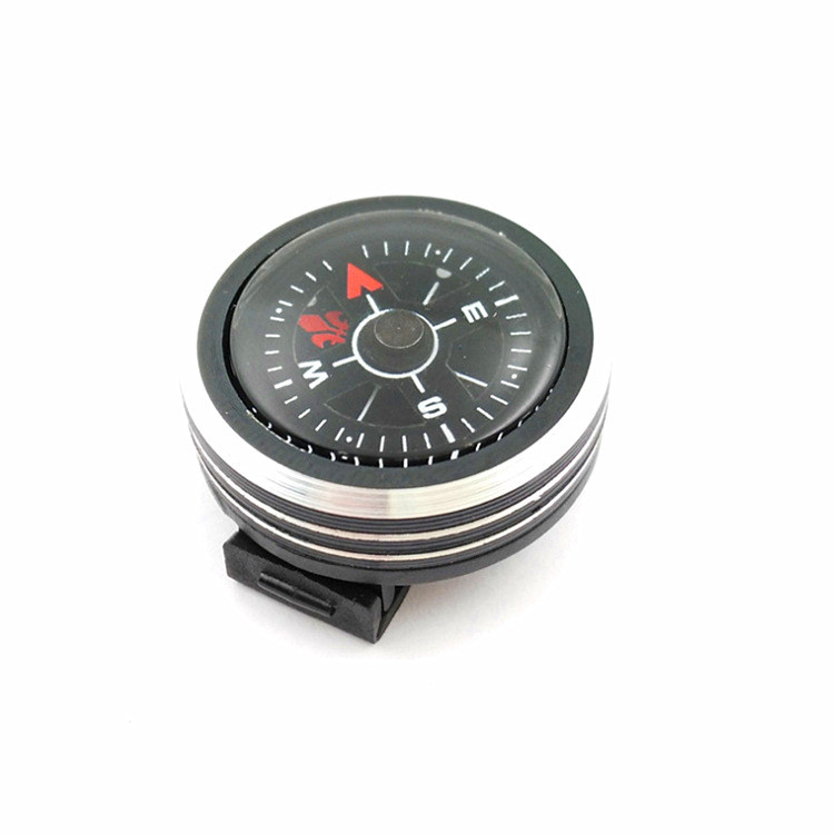 Diving compass detachable wrist compass gift umbrella rope 360 degree aluminum alloy frame compass