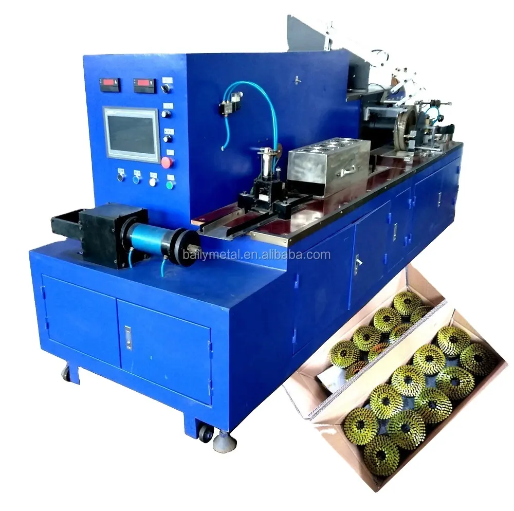 2021 excellent quality high capacity coil nail collating machine with cheap price