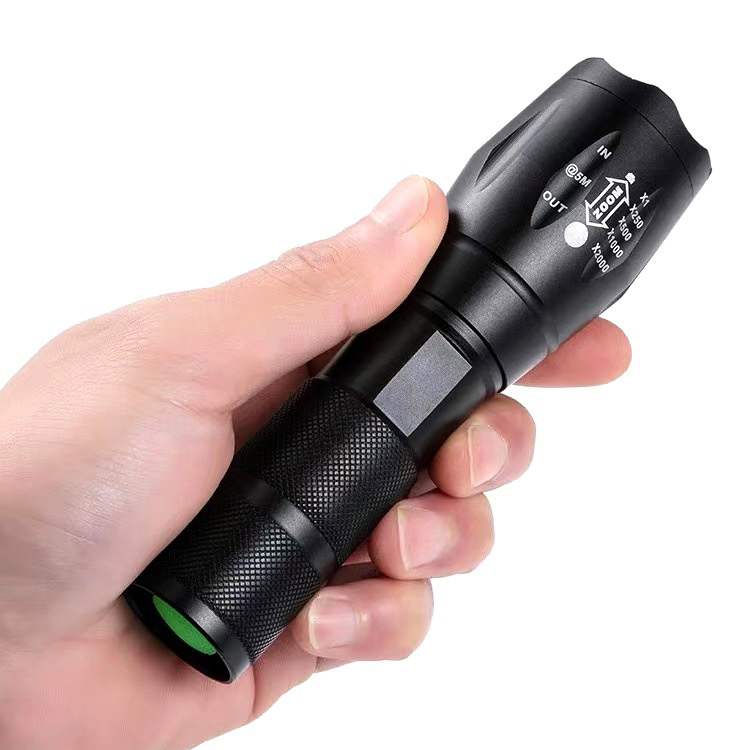Brightest XML T6 Waterproof Military 350 1000 1200 Lumen chargeable portable Tactical Flashlight For Self Defensive