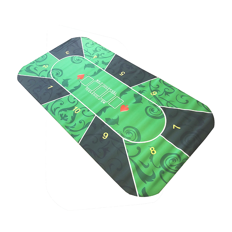 Cheap Wholesale Casino Poker Mat, Blackjack Mat, Texas Mat