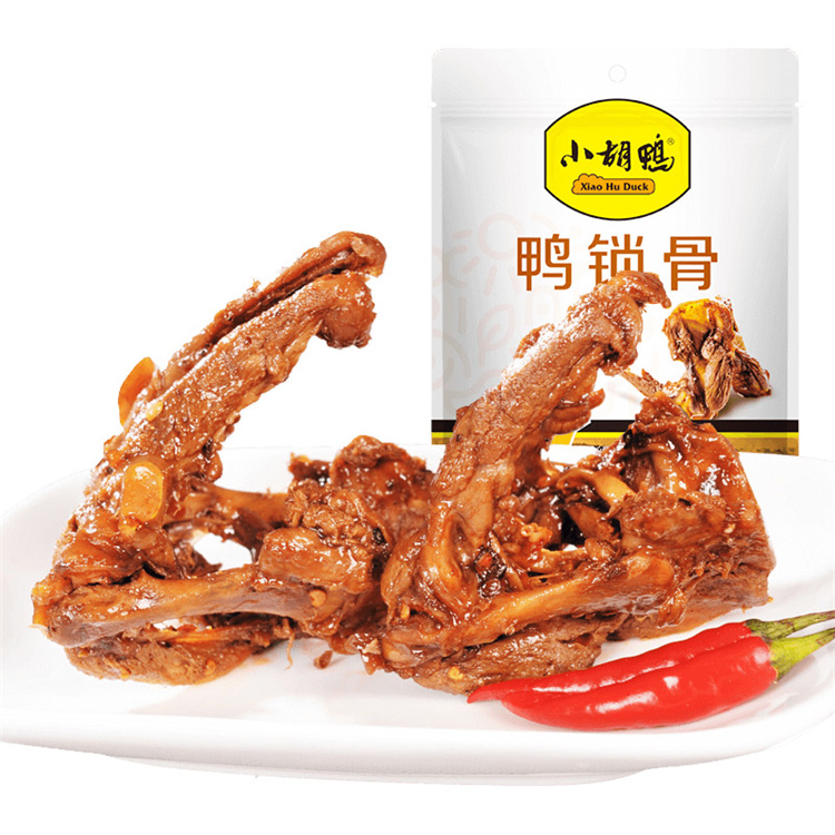 Мясовые закуски Xiao Hu-Duck, 135 г * острые ключицы утки, местное китайское блюдо для отдыха