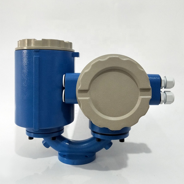 DN80 Battery Powered IP68 Electromagnetic Flow Meter RS485 Water Liquid battery magnetic flow meter
