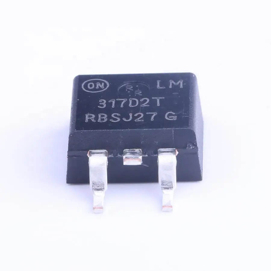 LM317D2TR4G Power Circuits Standard Regulator Pos 1.2V to 37V 1.5A 3-Pin(2+Tab) D2PAK T/R integrated circuits LM317D2TR4G