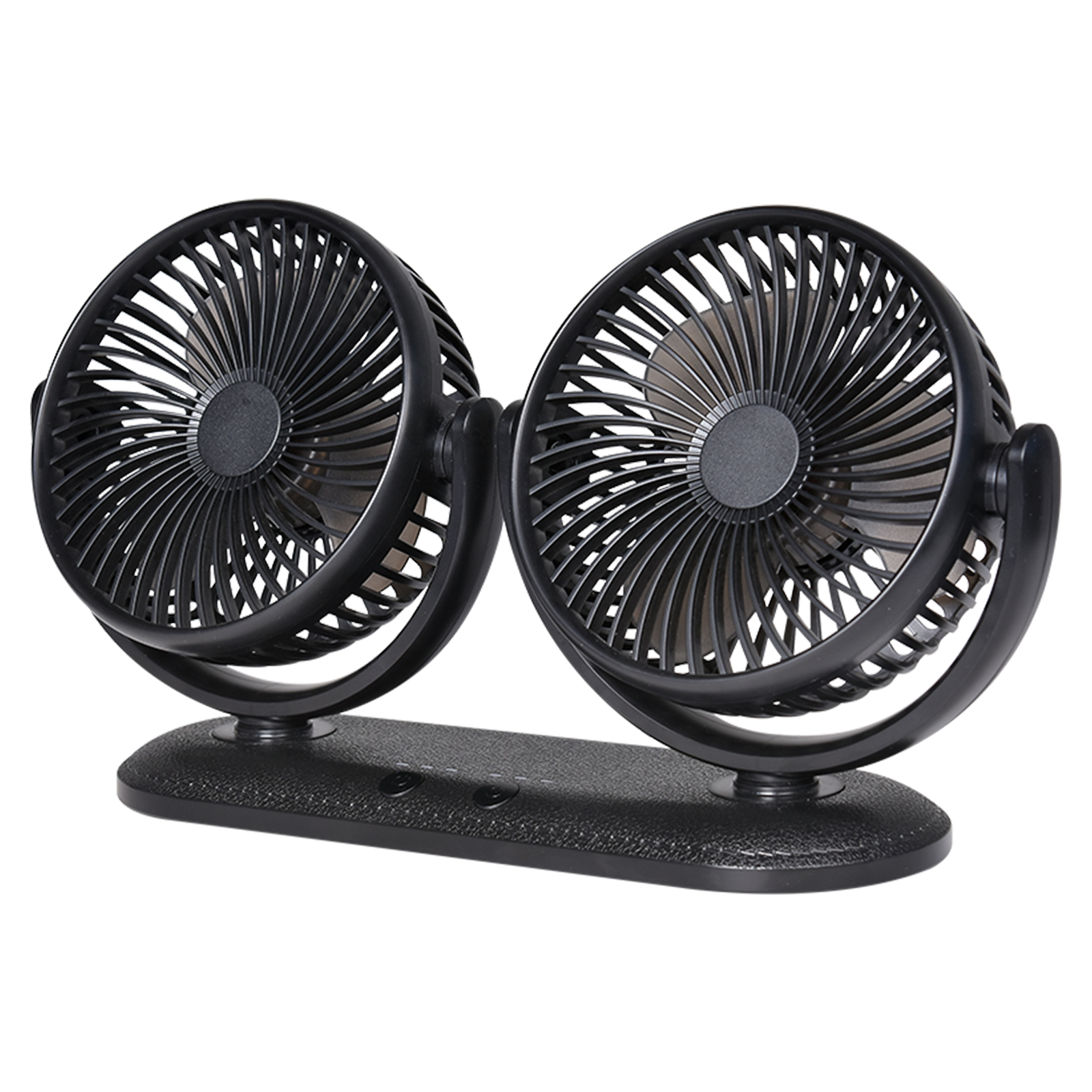 5 Inch USB Mini Fan Car Dc 12V Universal Double Head 12V Mini Usb Car Cooling Fan