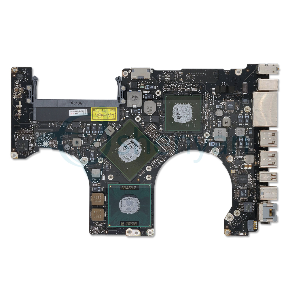 Материнская плата shenyan 820-2523-B 2009 A1286 для Macbook Pro 15,4 "i5 2,8 ГГц, логическая плата EMC 2255 EMC 2324 EMC 2325 MB986 MC118xx/A