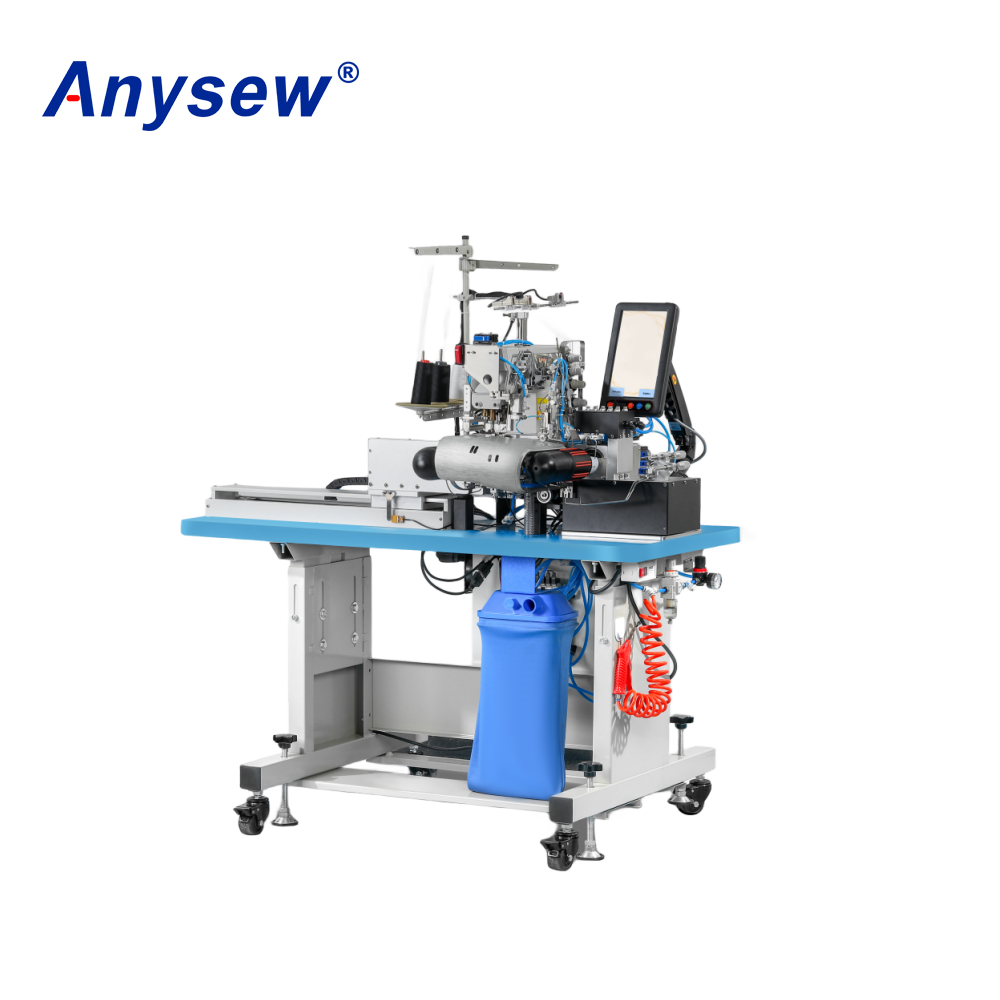 AS-Q310 Automatic Coverstitch Bottom Hemmer Intelligent knitting machine