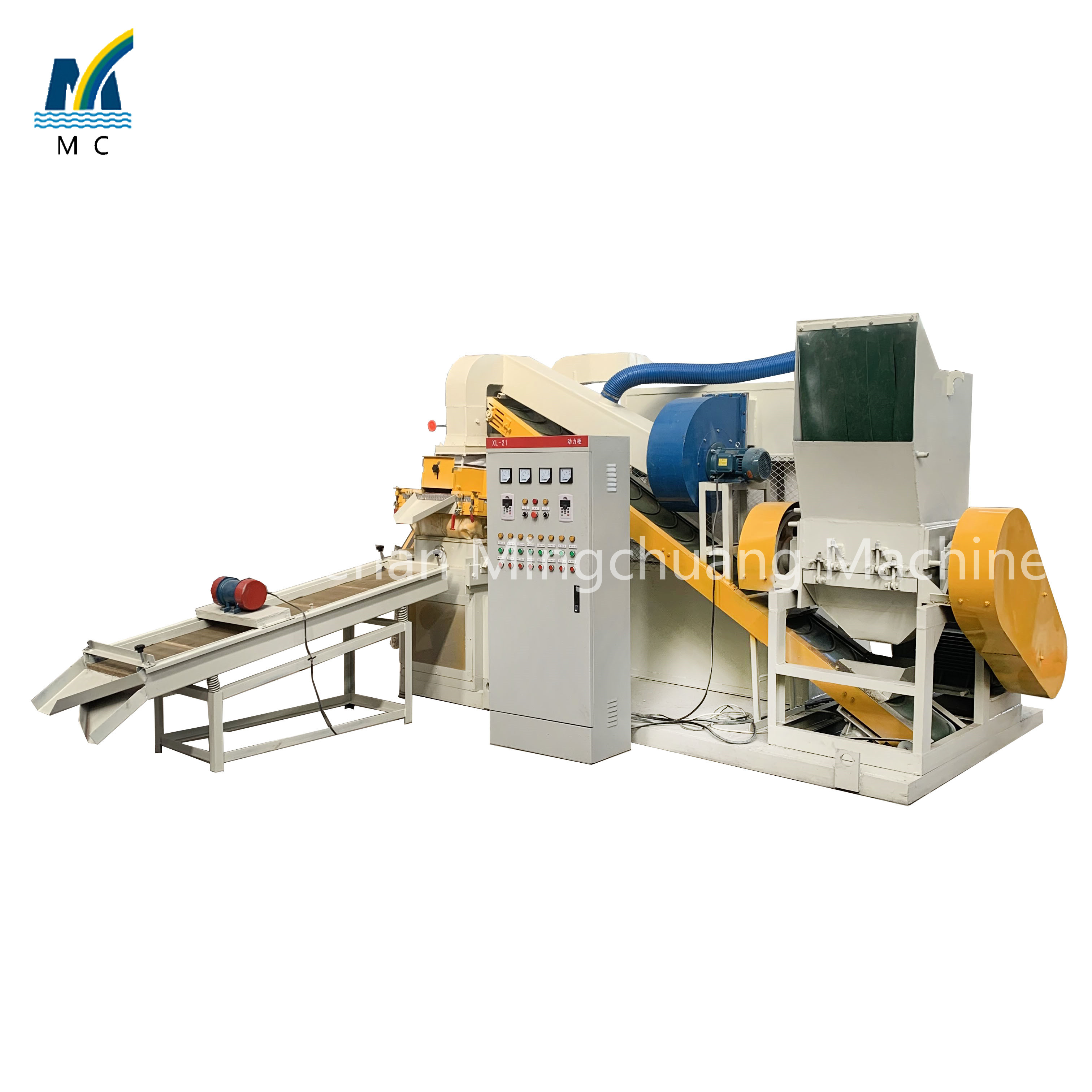 Hot sale 1.0mm to 20mm waste electrical wire stripping crushing used cable PVC recycling machine