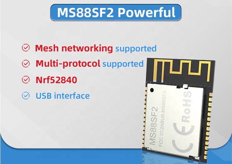 Bluetooth модуль скандинавский nRF52840 BLE Bluetooth модуль 5,0 с Zigbee и резьбой
