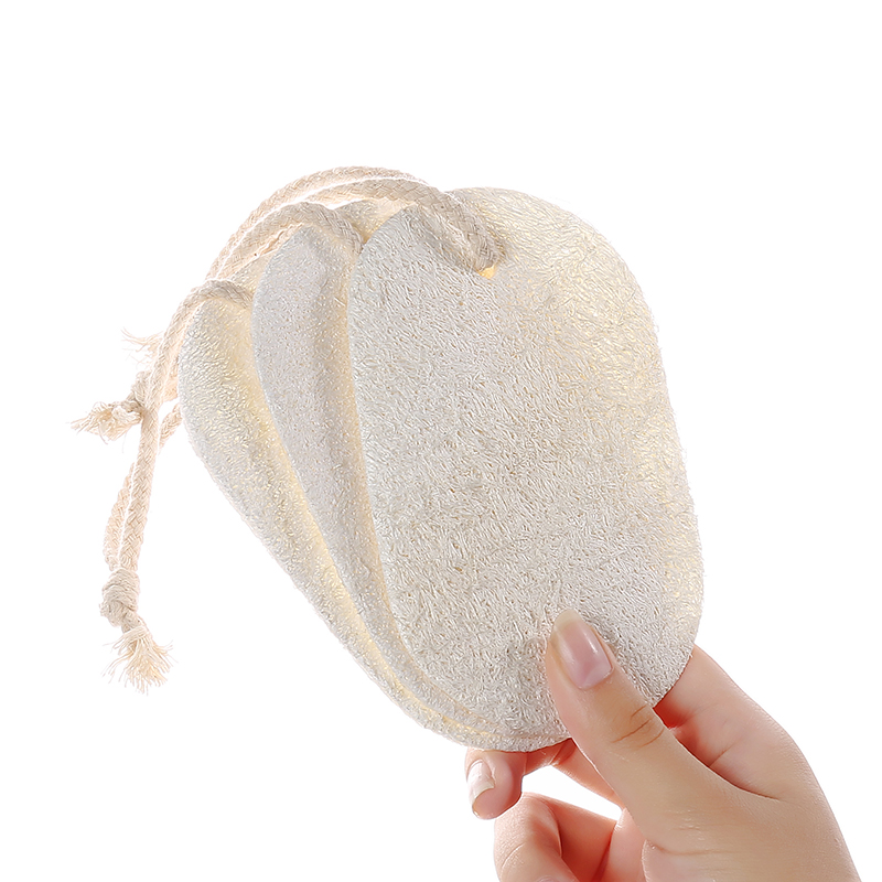 100% натуральные отшелушивающие губчатые прокладки Luffa из натурального материала