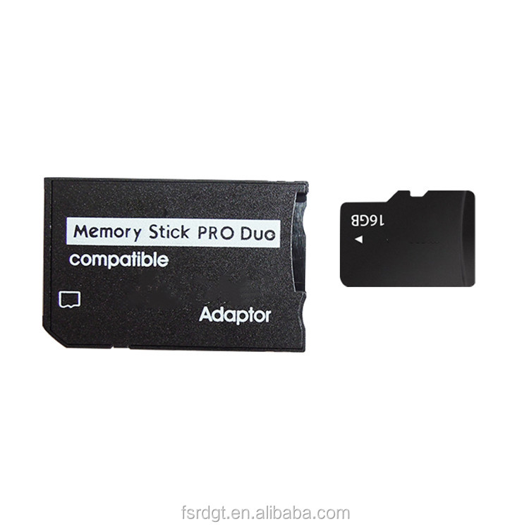 NEW TF to Memory Stick Pro Duo Adapter Convertor for Sony PSP MS Memory Card Reader Adapter
