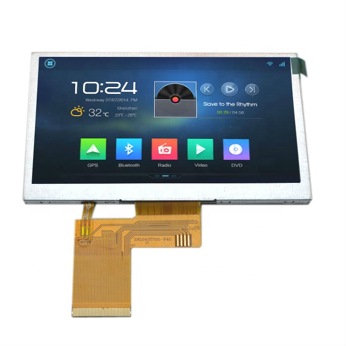 4,3 дюймовый 480x272 ЖК-экран резистивный сенсорный ST7282 Драйвер IC