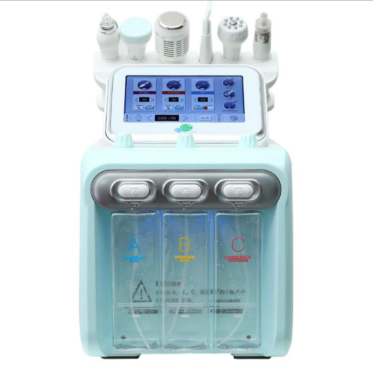 NV-W05X H2O2 6 в 1 Малый пузырьковый aqua пилинг, дермабразия прибор для вакуумной чистки лица hydra лазерная машина для лица