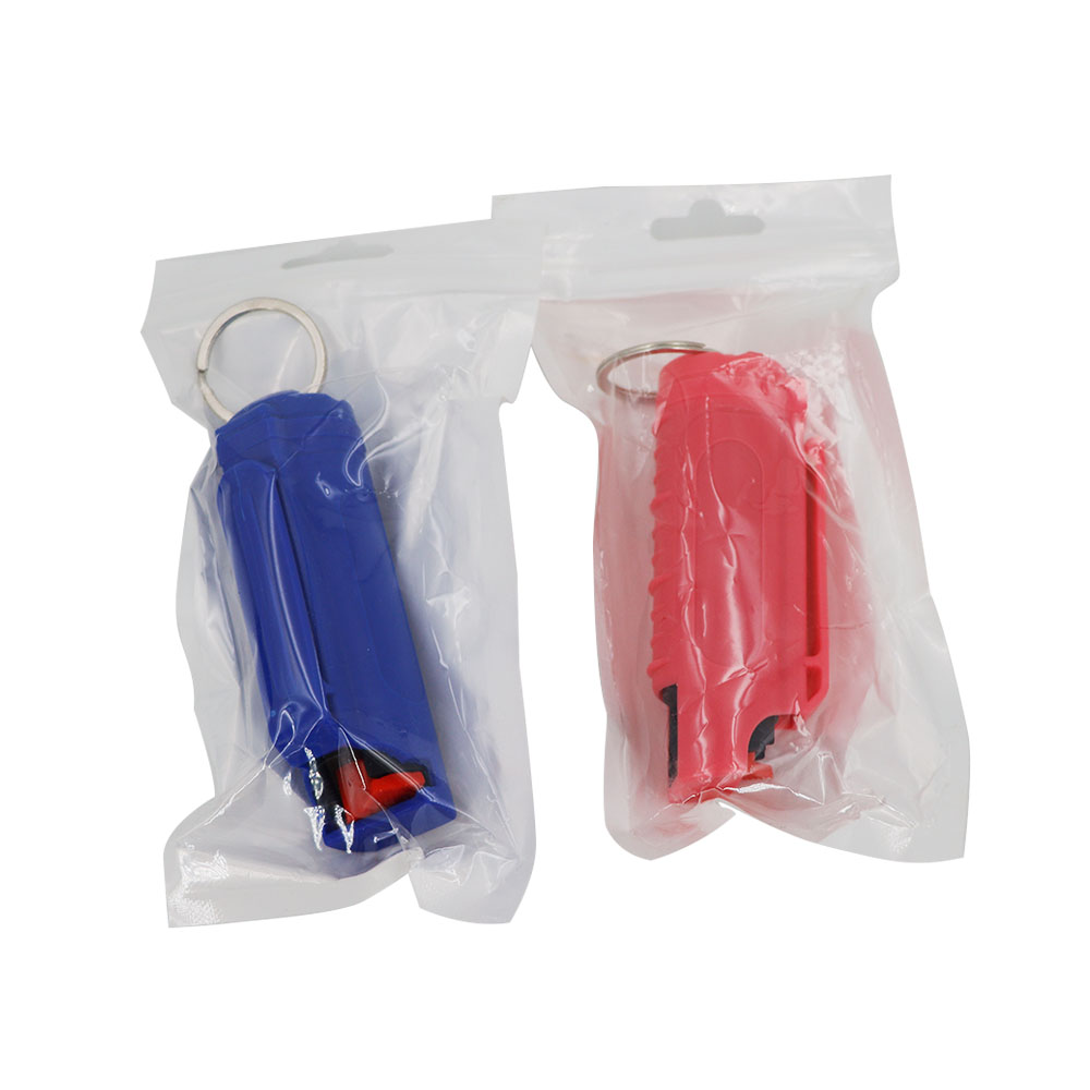 low price keychain alarm self defense pepper spray