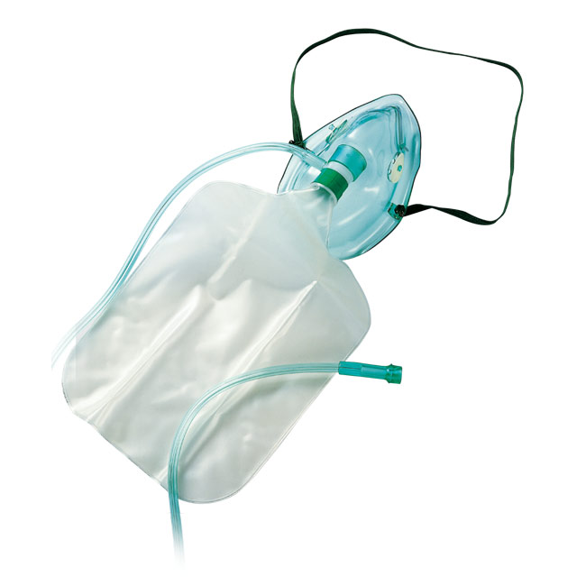 Маска для кислорода для взрослых с мешком для резервуара/non-rebreathing Mask