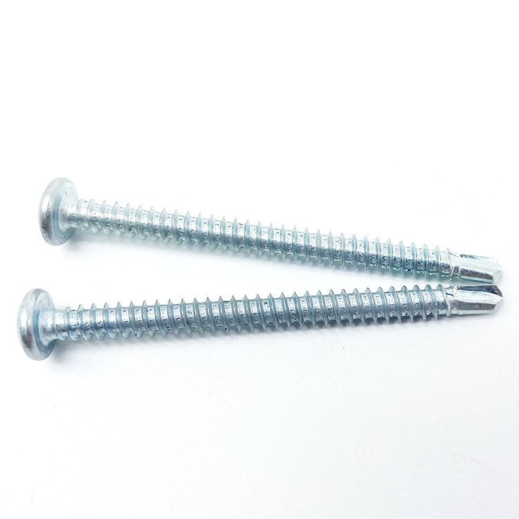 C1022 Carbon Steel Din7504N Pan Head Cross Drive Recessed Phillips Self Drilling Screw