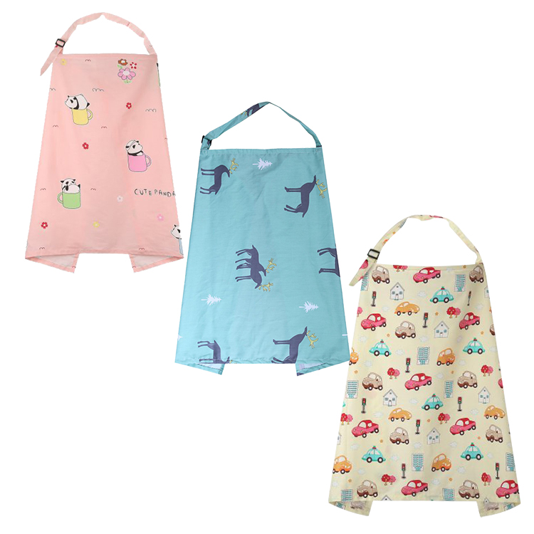 Natucare BSCI rainbo sublimation nursing cover for breastfeeding