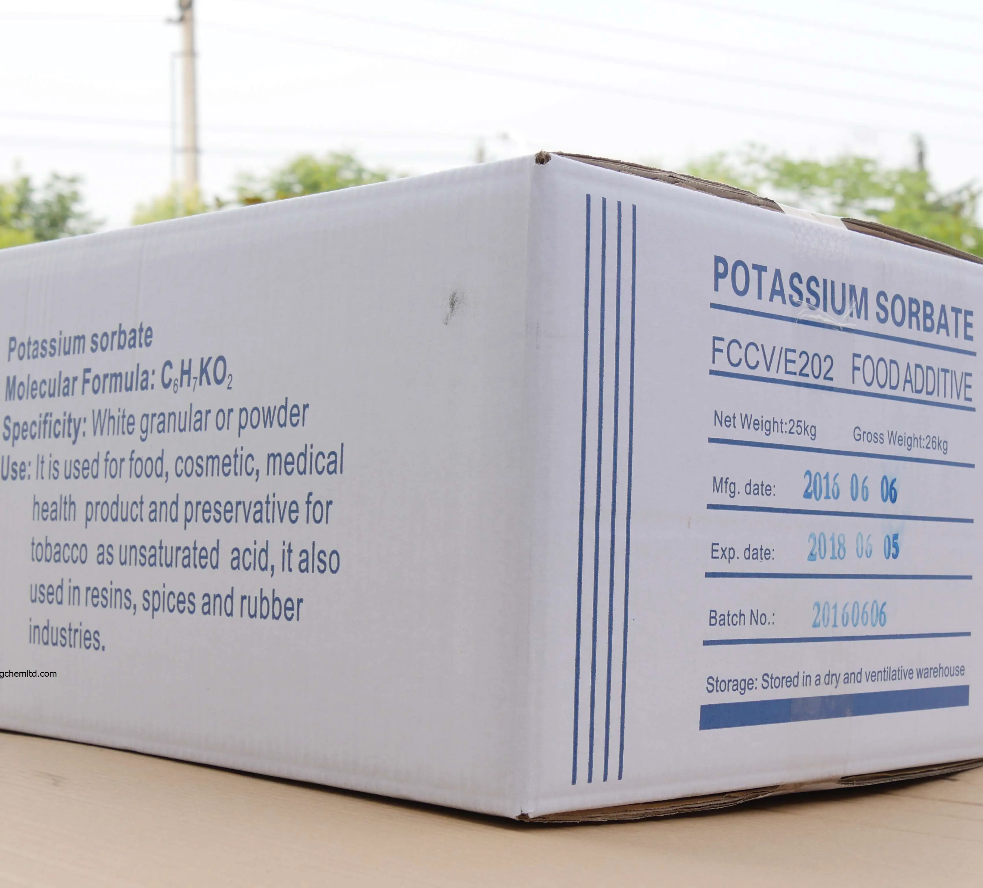 Food Ingredients Additives Preservatives Granular Potassium Sorbate