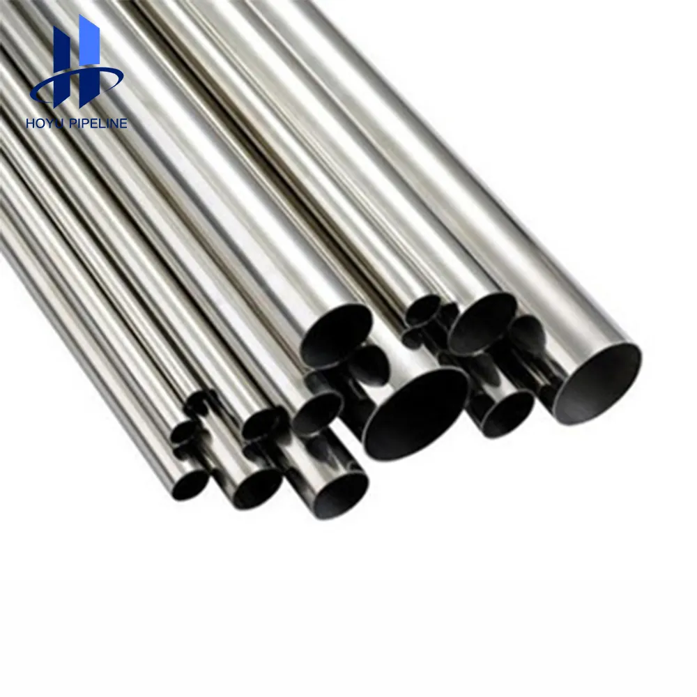 Industry oil gas round bright annealed nickel alloy ss 304 316L stainless steel welded 30 inch seamless steel tube pipe 2 inch