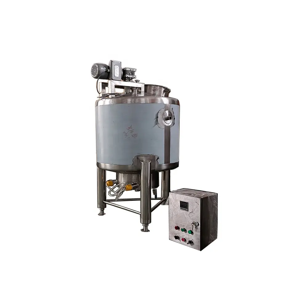 Industrial small milk juice drink pasteurizer tank cooling tank for sale