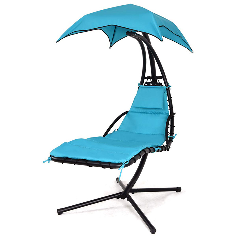 High Quality Dream Helicopter Hanging Chaise Lounger Chair Swing Bed Seat Cushion