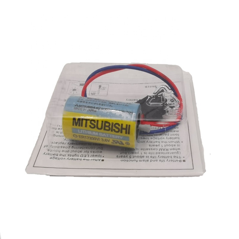 Батарея A6BAT ER17330V PLC 2/3A 3,6 V 1700mAh литиевая батарея с разъемом US для Mitsubishi