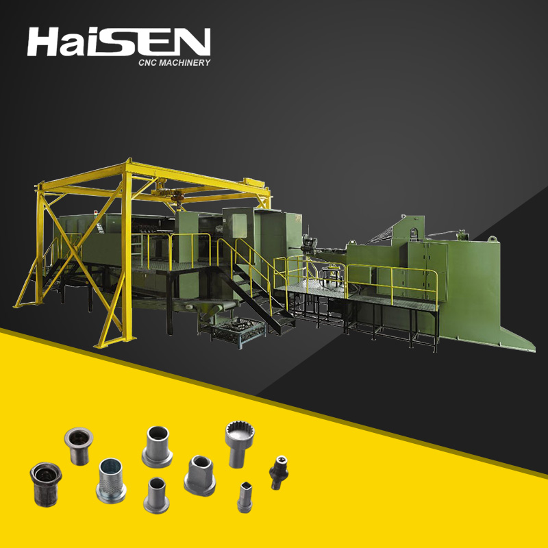 6 Die 6 Blow Cold Heading Fastener Forging Machine 7 Stations Punch Kick Out Bolt Former Lock Nut Making Equipment